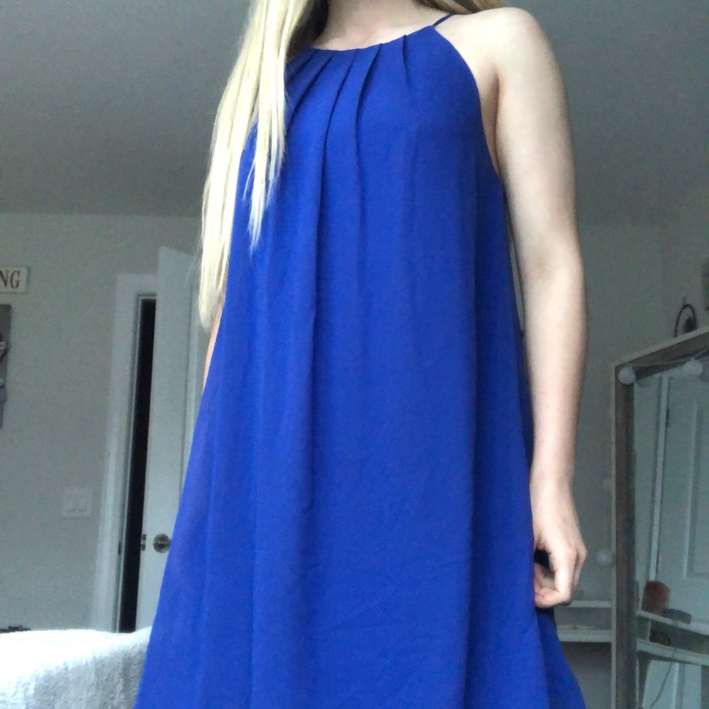 Royal Blue Dress